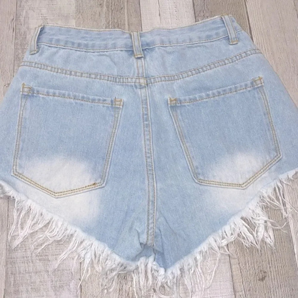 SHEIN festival fringe shorts size xxsmall - Picture 5 of 6